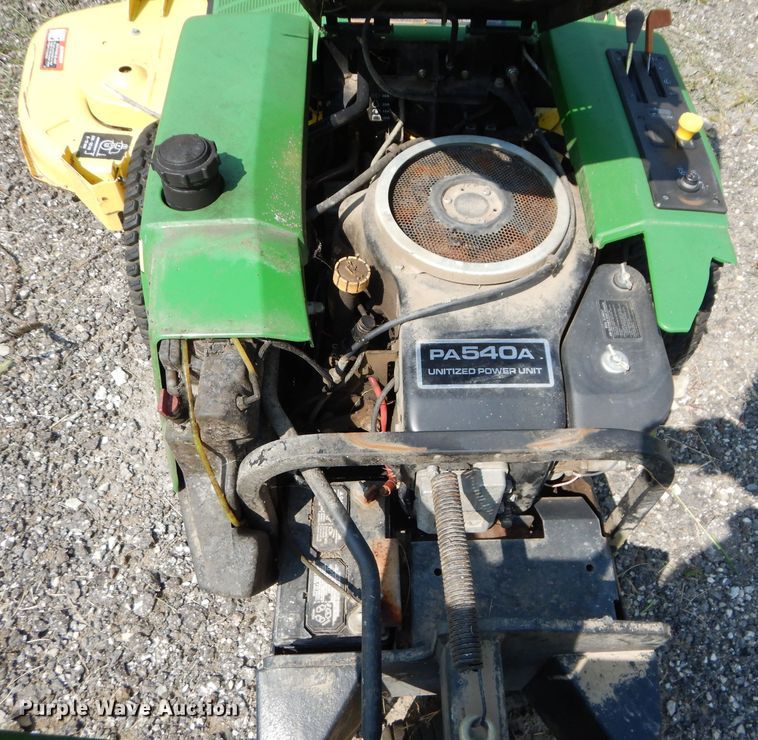 image for item DM4357 John Deere F525  lawn mower