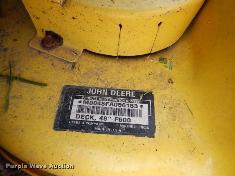image for item DM4357 John Deere F525  lawn mower