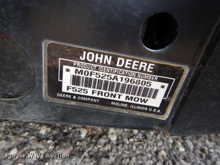 image for item DM4357 John Deere F525  lawn mower