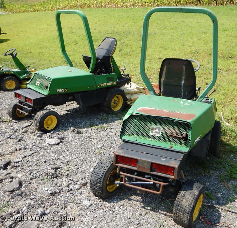 image for item DM4358 (2) John Deere F935 lawn mowers