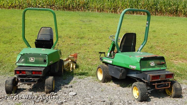 image for item DM4358 (2) John Deere F935 lawn mowers