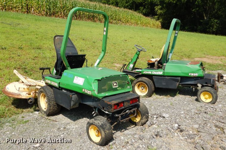 image for item DM4358 (2) John Deere F935 lawn mowers
