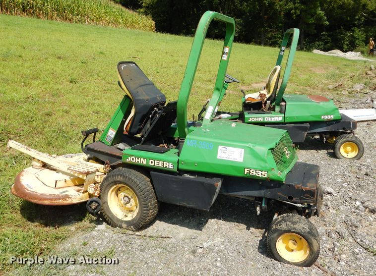 image for item DM4358 (2) John Deere F935 lawn mowers