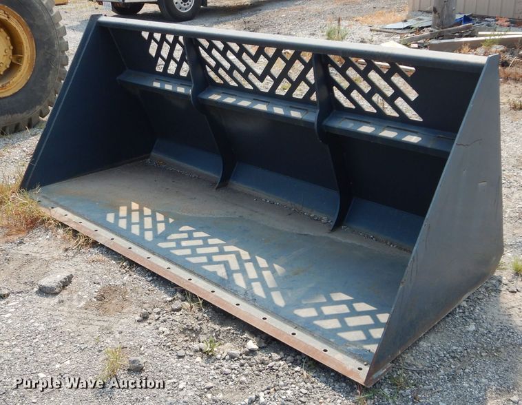 image for item DM4362 100"W skid steer bucket