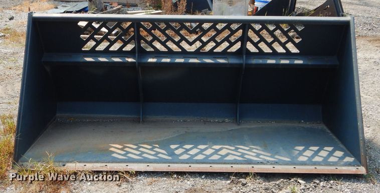 image for item DM4362 100"W skid steer bucket