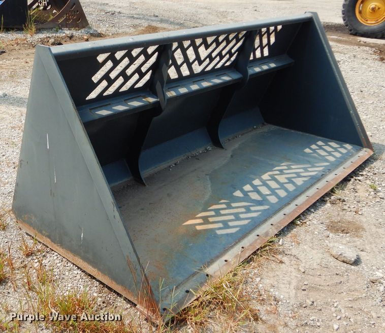 image for item DM4362 100"W skid steer bucket