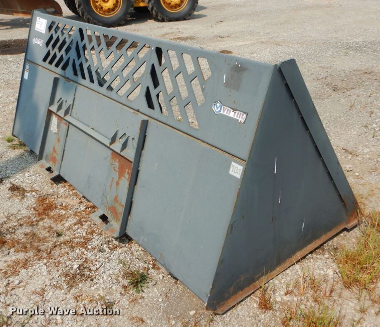 image for item DM4362 100"W skid steer bucket