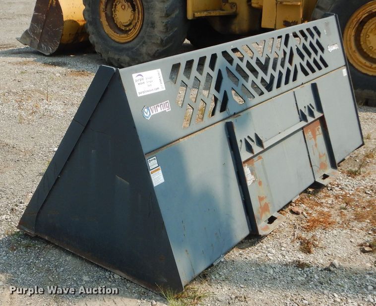 image for item DM4362 100"W skid steer bucket