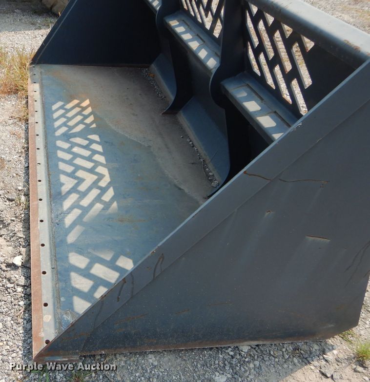 image for item DM4362 100"W skid steer bucket