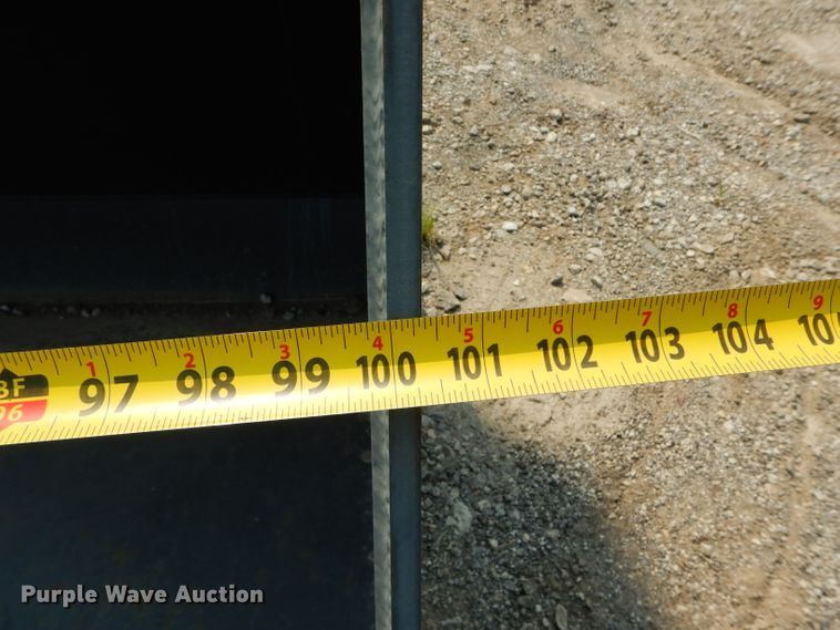 image for item DM4362 100"W skid steer bucket