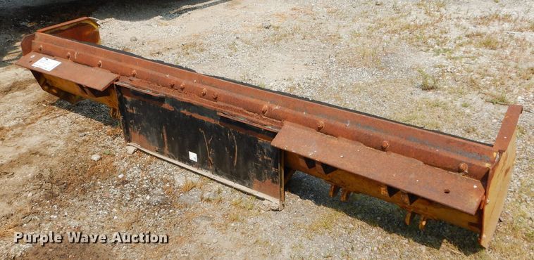 image for item DM4364 9'10"W skid steer snow pusher