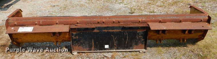 image for item DM4364 9'10"W skid steer snow pusher