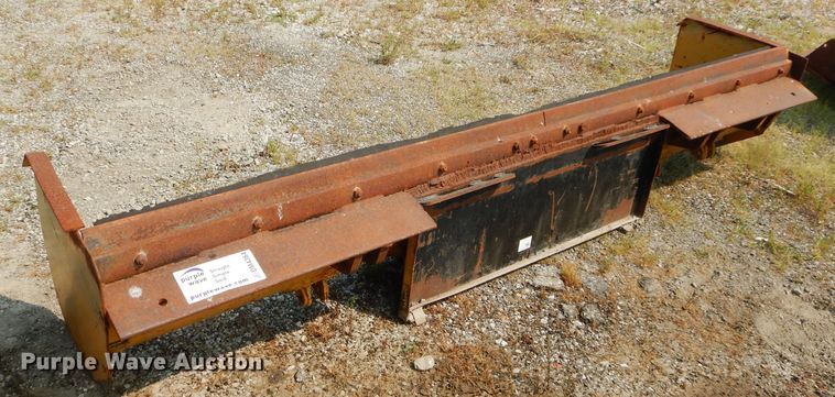 image for item DM4364 9'10"W skid steer snow pusher