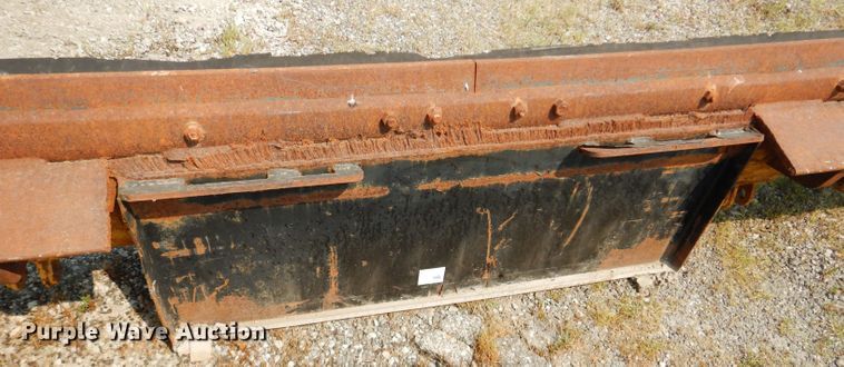 image for item DM4364 9'10"W skid steer snow pusher