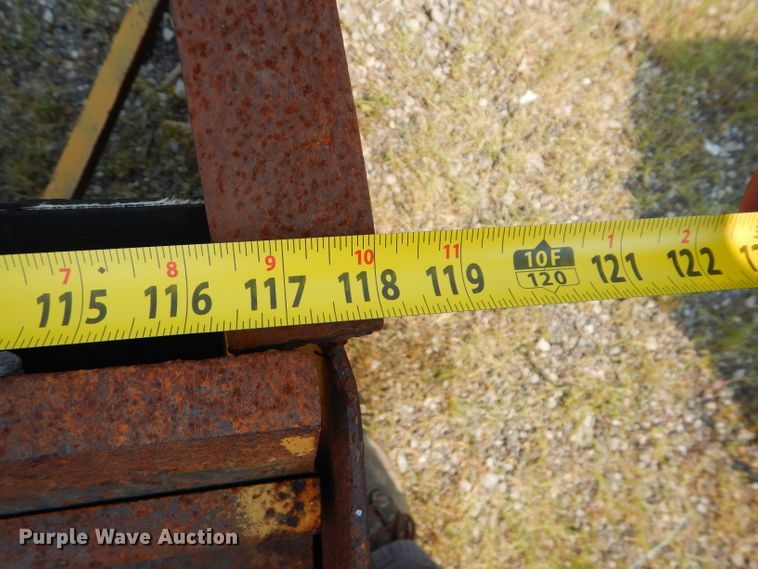 image for item DM4364 9'10"W skid steer snow pusher