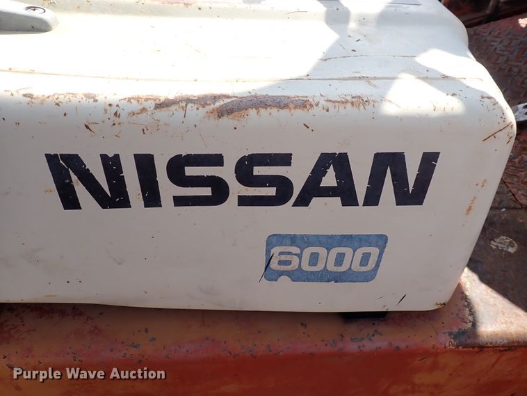 image for item DM5003 Nissan 6000  forklift