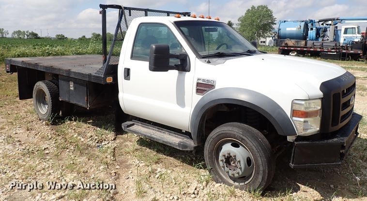 image for item DM5005 2008 Ford F550  flatbed truck