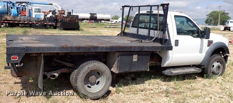 image for item DM5005 2008 Ford F550  flatbed truck