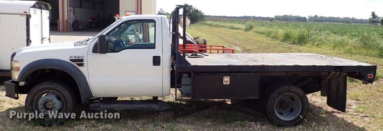 image for item DM5005 2008 Ford F550  flatbed truck