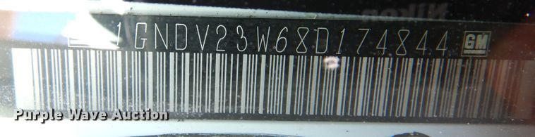 image for item DM5034 2008 Chevrolet Uplander LS  van