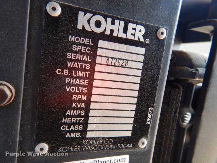 image for item DM6414 Kohler NF2D  light plant