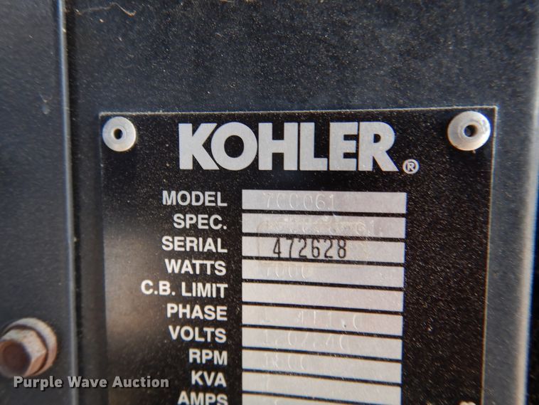 image for item DM6414 Kohler NF2D  light plant