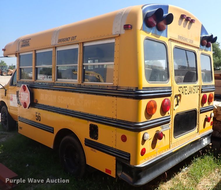 image for item DN1941 2002 Ford Econoline E350 Super Duty  school bus