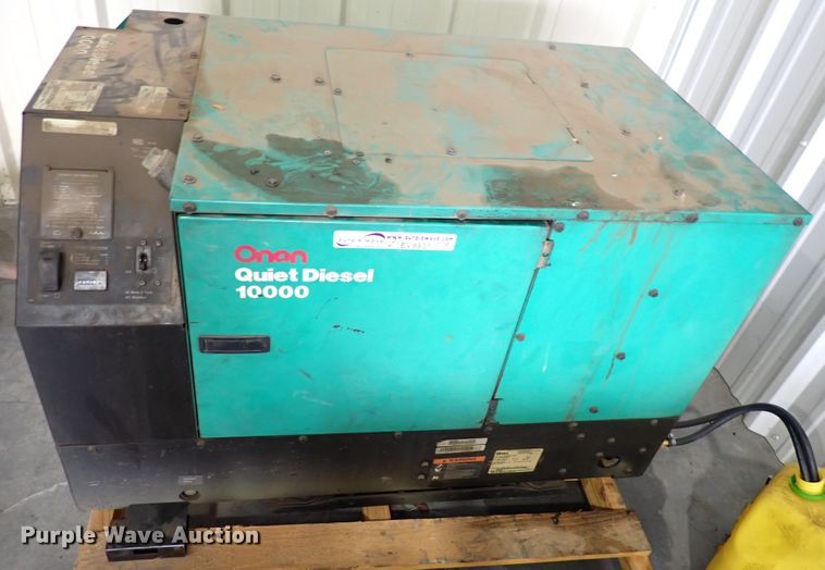 image for item EV9931 Onan Quiet Diesel 10000  generator
