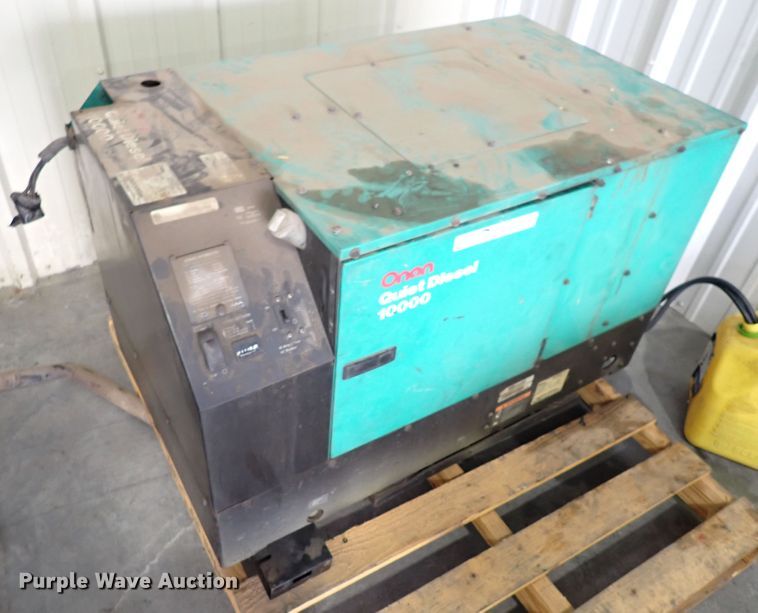image for item EV9931 Onan Quiet Diesel 10000  generator