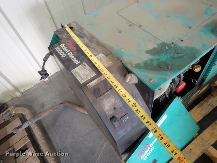 image for item EV9931 Onan Quiet Diesel 10000  generator