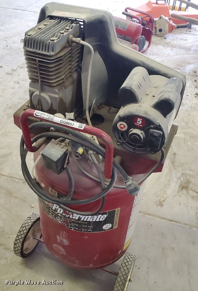 image for item GQ9657 Coleman Powermate  air compressor