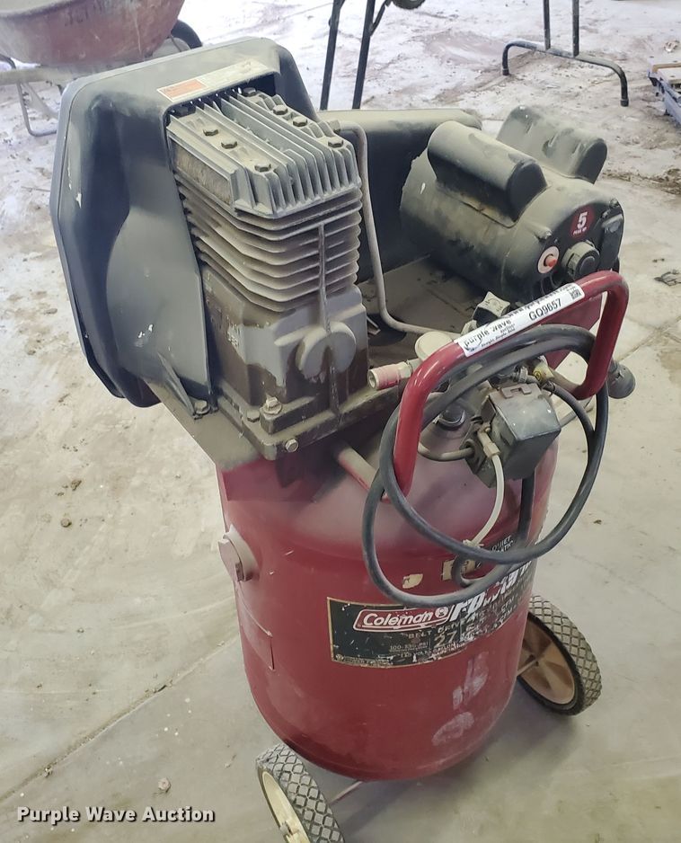image for item GQ9657 Coleman Powermate  air compressor