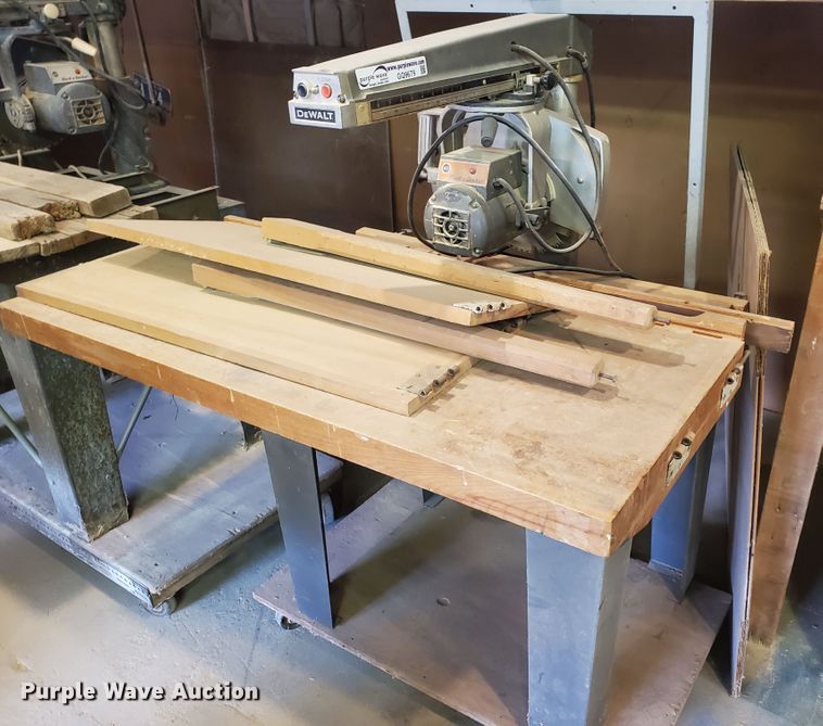 image for item GQ9679 DeWalt radial arm saw