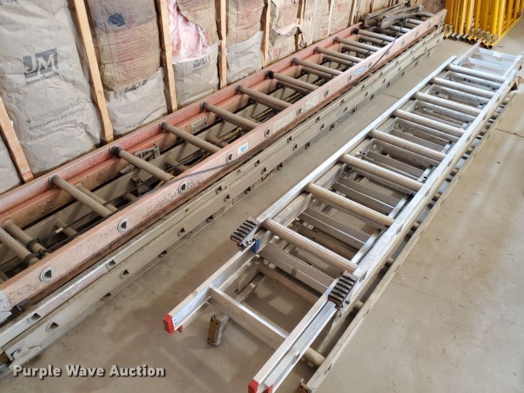 image for item GQ9691 (6) extension ladders