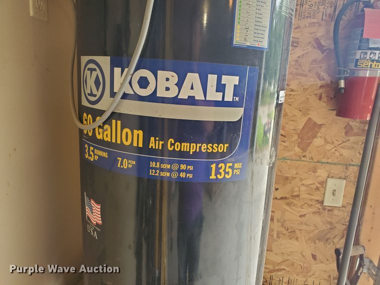 image for item GQ9695 Kobalt  air compressor
