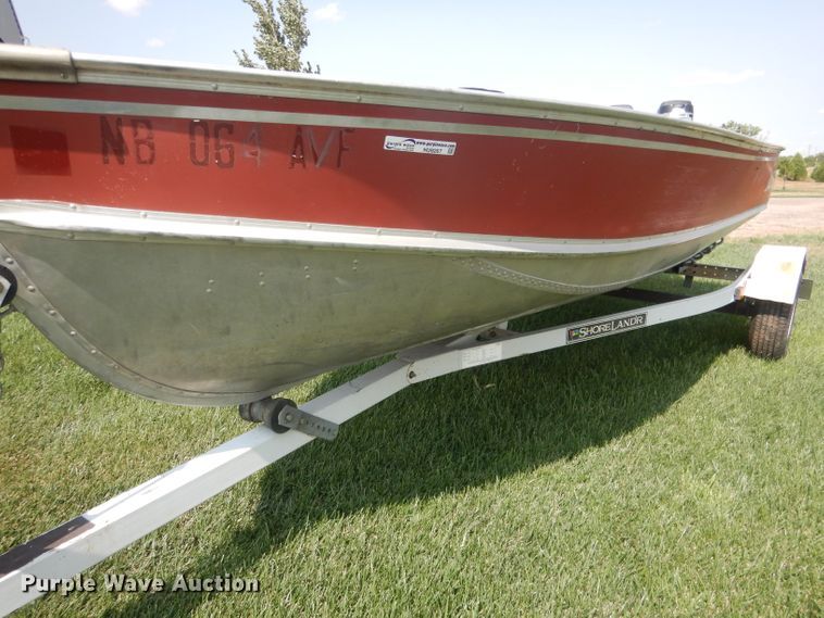image for item HU9267 1989 Lund American  boat