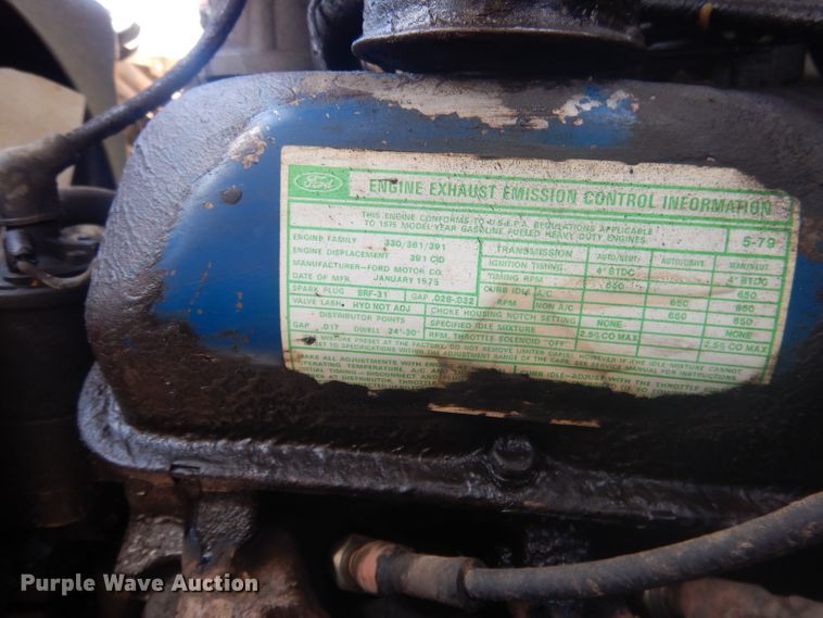 image for item HU9271 1975 Ford F700  dump truck