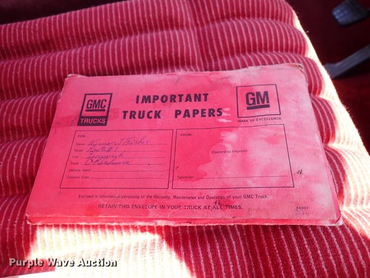 image for item IB9019 1970 GMC 1500  pickup truck