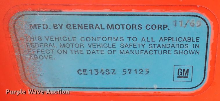 image for item IB9019 1970 GMC 1500  pickup truck