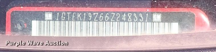 image for item IB9021 2006 GMC Sierra 1500  Ext. Cab pickup truck