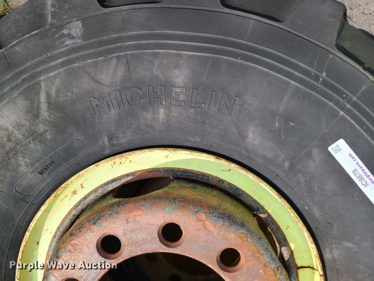 image for item IC9878 (2) Michelin 14R20 tires and wheels
