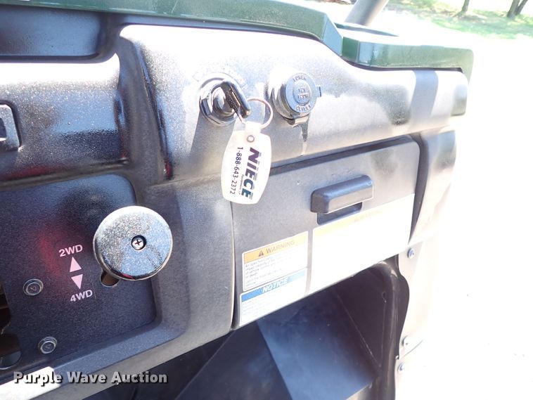 image for item IN9569 2012 Kawasaki Mule 4010  utility vehicle