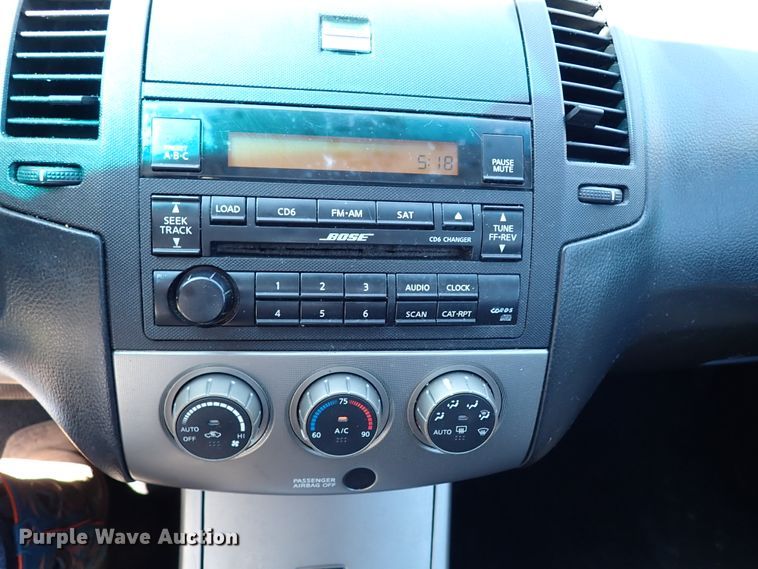 image for item IN9575 2006 Nissan Altima 2.5 SL
