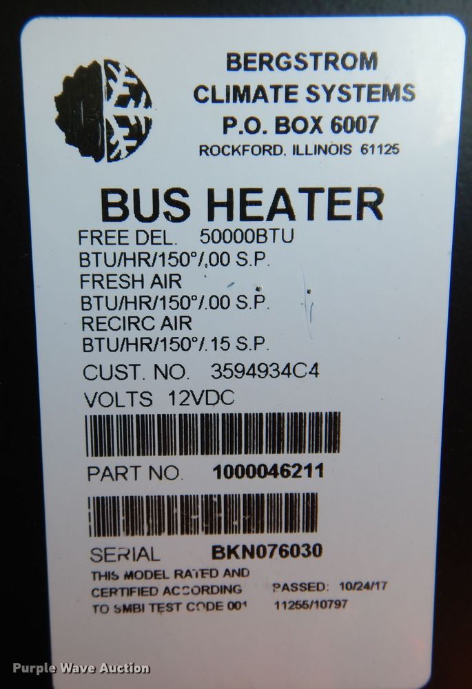 image for item IN9859 2018 International 3000  school bus