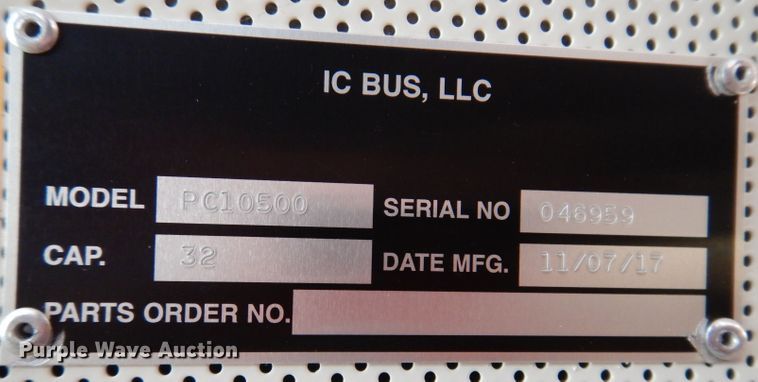 image for item IN9859 2018 International 3000  school bus