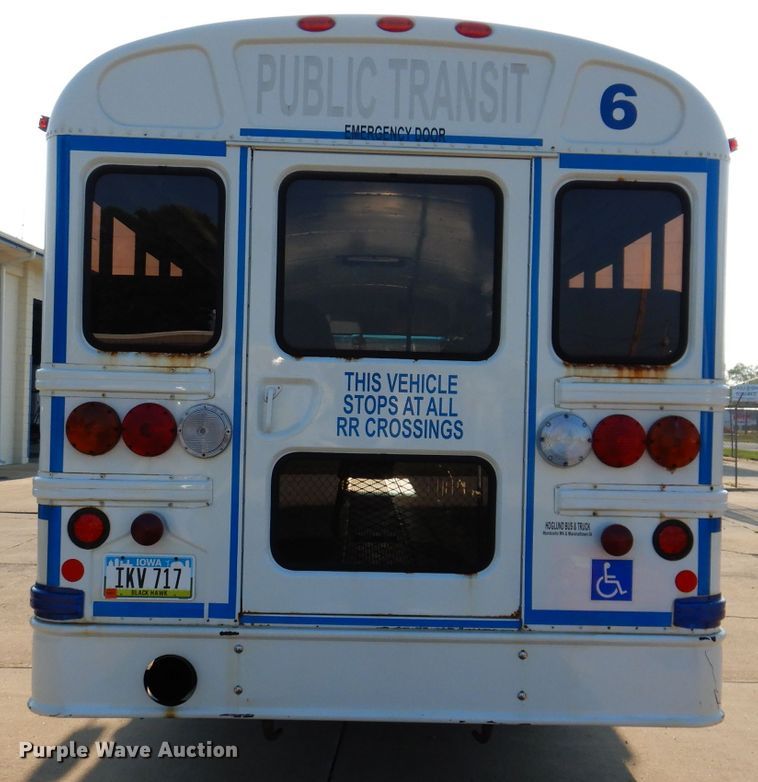 image for item IN9860 2015 International 3000  school bus