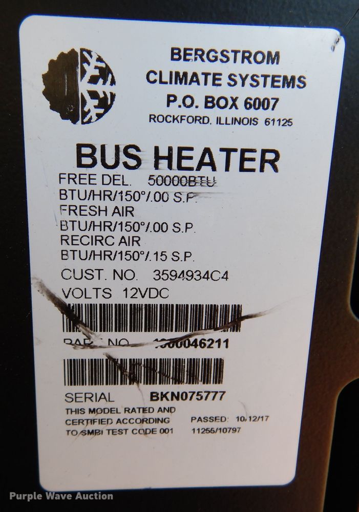 image for item IN9861 2018 International 3000  school bus