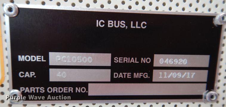 image for item IN9861 2018 International 3000  school bus