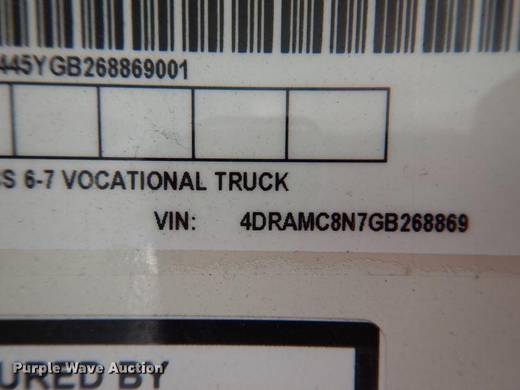 image for item IN9862 2016 International 3000  school bus