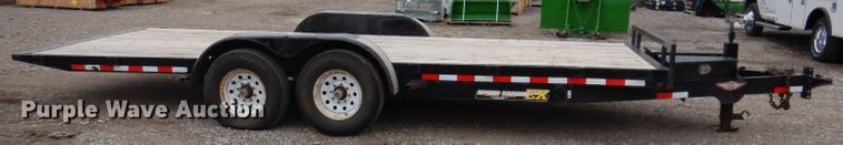 image for item IN9895 2017 H&H  tilt deck utility trailer